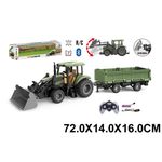 Радиоуправляемая игрушка Richi (76520) Tractor R/C cu încărcător