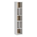 Офисный стеллаж Helvetia Toledo №88 White Gloss/Sanremo Oak Light