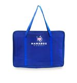 Geanta pentru maternitate Mamabox Blue 51x35x20 cm