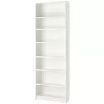 Raft de birou Ikea Billy 80x28x237 (Alb)