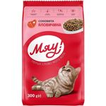 Hrană pentru animale de companie Мяу! 24231116 Hrană uscată pentru pisici adulte, carne de vită, 21 x 300 g