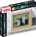 Puzzle Quercetti Q0797 Pixel Art Kawaii 4 planse Design Panda