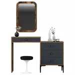 Туалетный столик Trendy Lizbon 543-Nuc, Antracit 124x84x40cm