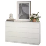 Комод MebelStar NEO 8S 160x43x98 White (MBS-1101)