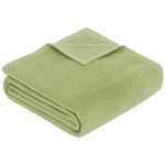 Textile de casă Ibena 3560/777 Uni Kniedecke Porto Green