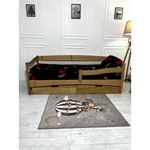 Кровать Goydalka AFINA с ящиком (1B719-2) Натуральный 190x80 см