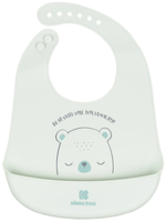 Силиконовый нагрудник KikkaBoo Bear With Me Mint