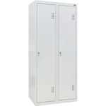 Офисная металлическая мебель УХЛ-МАШ ШМХ-400/2 Шкаф хозяйственный, 2 секции (1800x800x500)