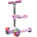 Самокат Razor 20073668 Scooter Kids Convertible 2in1 Rollie Deluxe, Pink