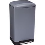 Урна для мусора 5five 51982 Ariane 30l, gri, cu pedala