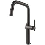 Bateria bucătărie Gessi 60652-707 Habito Black Metal Brushed PVD