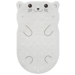 Коврик для ванной Roxy Kids BM-4576-CAT Коврик для ванны антискользящий 76x45см, Кот, с отверстиями