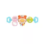 Jucărie cu pandantiv Huanger (23624) Zornaitoare Crab pentru carucior cu muzică HE0322