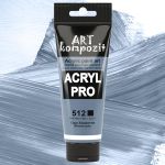 Краска акриловая Art Kompozit, (512) Серо-голубая, 75 мл