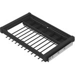 Feronerie pentru mobilă Starax S-6711-A suport pentru pantaloni cu separator antracit 600 mm