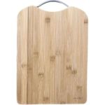 Tocător de tăiere EuroGold 7108200028 Tocator din bambus cu maner din aluminiu, 33x24cm