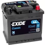 Автомобильный аккумулятор Exide CLASSIC 12V 44Ah 360EN 207x175x190 -/+ (EC440)