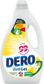 Dero gel 2in1 Frezie şi Flori de Tei, 2L, 40 spălări