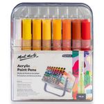 Set de creație Mont Marte MPN0238 Set markere acrilice Signature, varf lat, 48buc