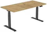 Стол компьютерный sc ET223 BL, blat Stejar Arlington, 1600x800