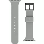 Curea UAG 19249K313030, Apple Watch 44/42 Dot Silicone Strap, Grey