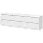 Тумба напольная для TV MebelStar NEO 6S 180x43x53 White (MBS-1288)