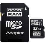 Флеш карта памяти SD GoodRam M1AA-0320R12, Micro SD Class 10 + adapter