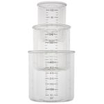Container alimentare Beaba B912804 Set 3 recipiente ermetice 120/240/420ml