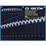 Cheie fixă King Tony 12D26MRN ключи комбинированные 6-32мм 26 пр. (Tetoron)