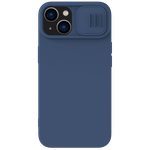 Nillkin Apple iPhone 15, CamShield Silky Silicone Case, Midnight Blue