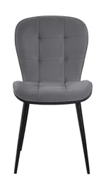 Стул Interdepo GIO, Dark Grey Velour