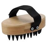 Товар для груминга Promstore 49590 Perie pentru câini si pisici Pets 12x7cm lemn