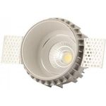 Corp de iluminat interior LED Market Downlight Frameless Round 12W, 3000K, LM-D2012, White