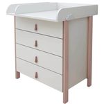 Комод-пеленатор Ingvart 90017041-3 Scandi Alb/Cappucino