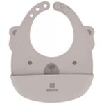 Слюнявчики Kikka Boo 31303030036 Baveta din silicon Beige