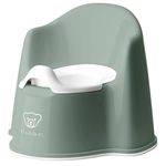 Детский горшок BabyBjorn 055268A Olita cu protectie spate Potty Chair Deep Green