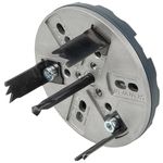 Набор головок, бит, насадок Wolfcraft Регулируемый корончатый сверл 40,55,68,70,75,82 мм 5986000