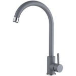 Bateria bucătărie Helika-AquaSanita 5523E2-202 SABIA ECO2 Alumetallic