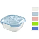 Container alimentare Tontarelli 34806 квадратная Nuvola 1l, 15.8x15.8x7.4cm