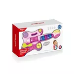 Jucărie muzicală Huanger (78669) Chitară cu baterii roz HE0502