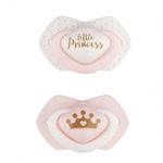 Пустышка силиконовая симметричная Canpol Lovi 22/650 (0-6 мес), Royal Baby, 2 шт.