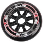 Роликовые коньки SEBA Roți Street Kings 110mm/88A, Negru, Set 3