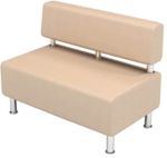 Scaun de birou Tisam Диван офисный 1-местный (кожзам) 1100х650х800 (59697)