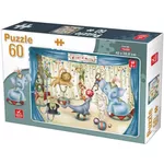 Puzzle Trefl 076489 Animale de circ, 60elem