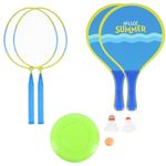 Инвентарь для бадминтона Nils 6464 Palete joc-badminton 3in1 cu geanta (14-50-020)