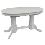 Set masă și scaune Evelin di Costacurta стол HV-31N White + 4 стула Deepa R White/NV-10WP Grey