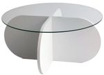 Журнальный столик Trendy Bubble, белый 75x35x75 см