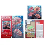 Tablou pe numere Strateg 57339 Mozaic cu diamante 30x30cm Maci rosii