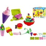 Set de creație Promstore 43436 Набор для лепки Funny Lucky Ice Cream (аксессуары)