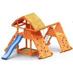 Teren de joacă Fungoo GIANT SPIDER RED teak painted